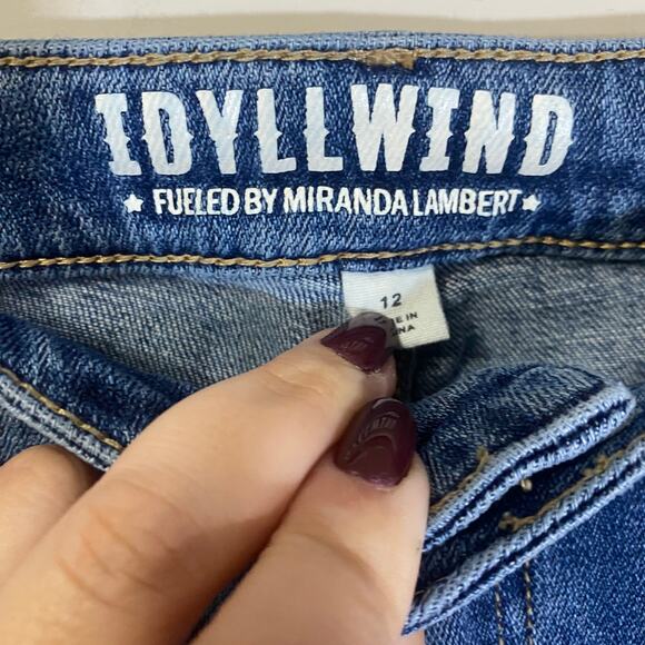 Idyllwind Fueled by Miranda Lambert Medium-Light Wash Bootcut Jeans Sz 12 - Picture 4 of 11